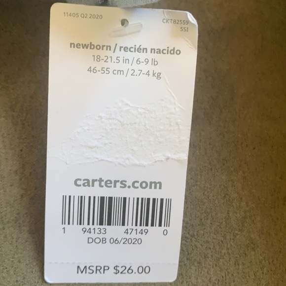 Baby boy Carter’s shirt and pant outfit - Picture 6 of 6